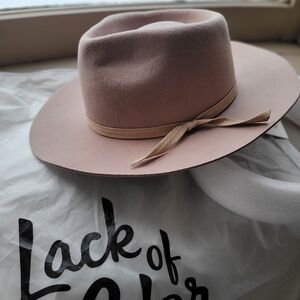 Lack of Color Pink Fedora Hat